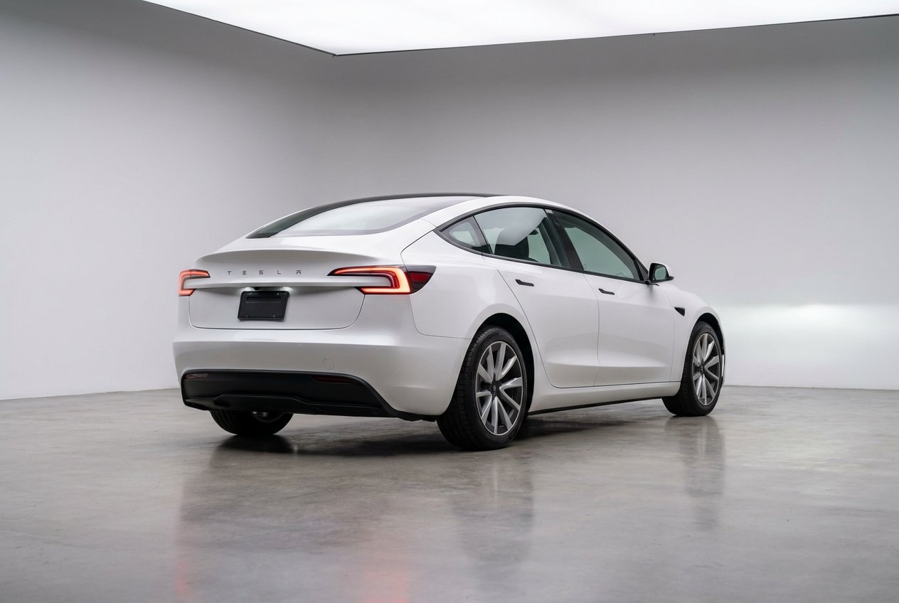Tesla Model 3 2024 — rear view