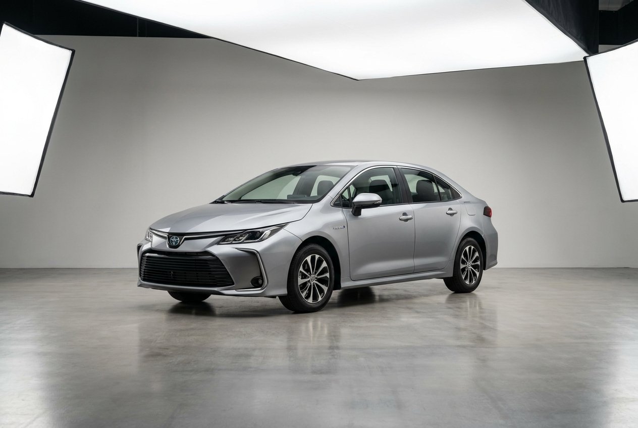 Toyota Corolla Hybrid 2024 — front view