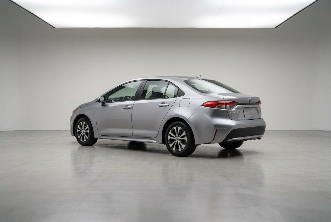 Toyota Corolla Hybrid 2024 — rear view