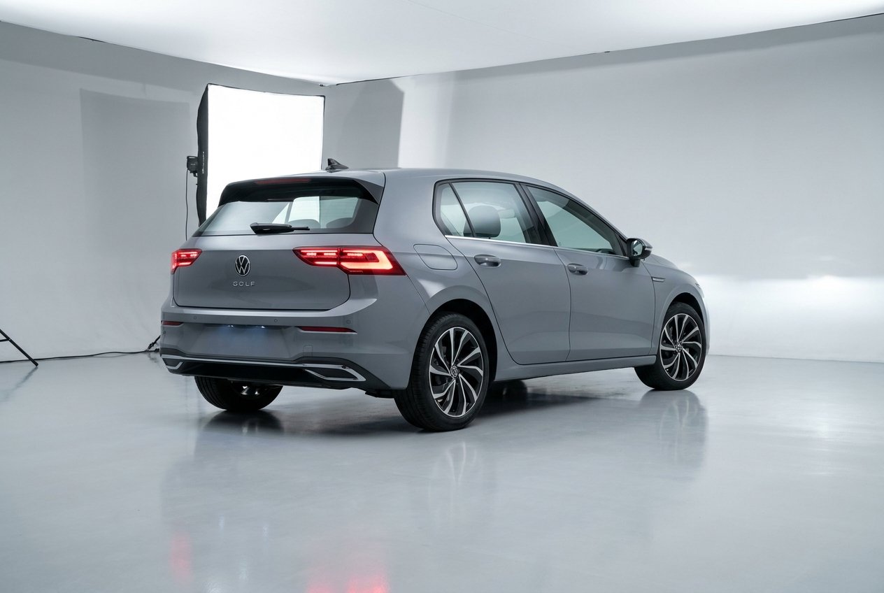 Volkswagen Golf 2023 — rear view